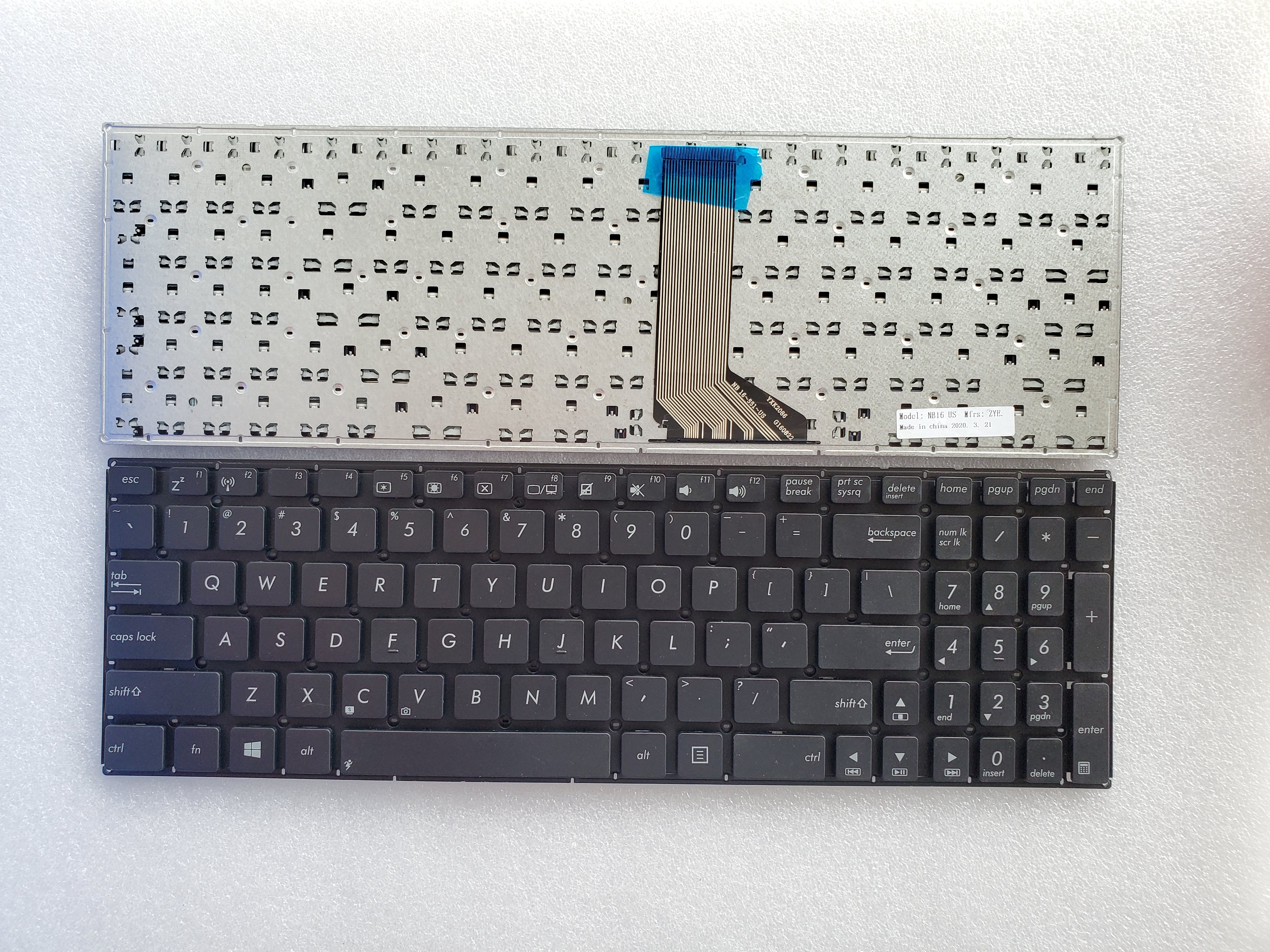 Picture of New Replacement Laptop Keyboard For ASUS X551 BLACK (OEM) US Layout